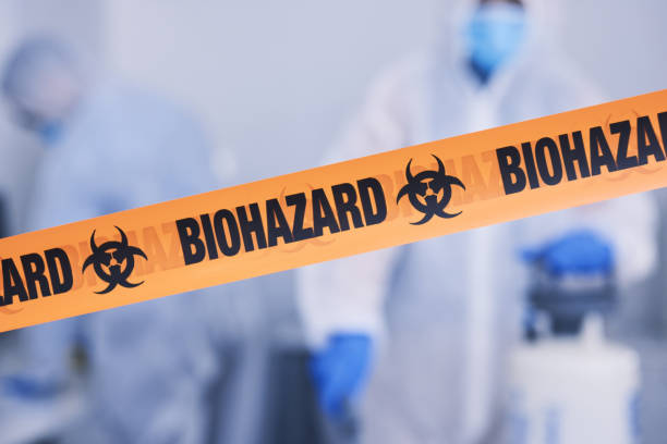Professional Drug Lab Cleanup technician working in Succasunna, NJ